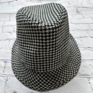 houndstooth pattern Fedora